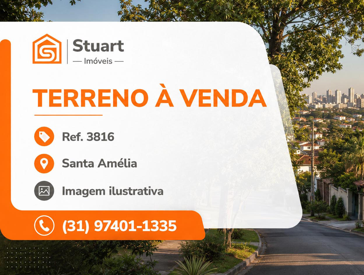 Lote (12 x 30) c/ projeto aprovado no Santa Amélia