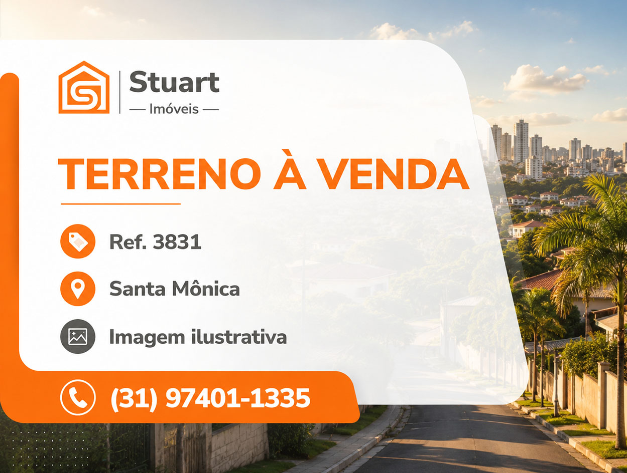 Lote comercial 360m² no Santa Mônica!